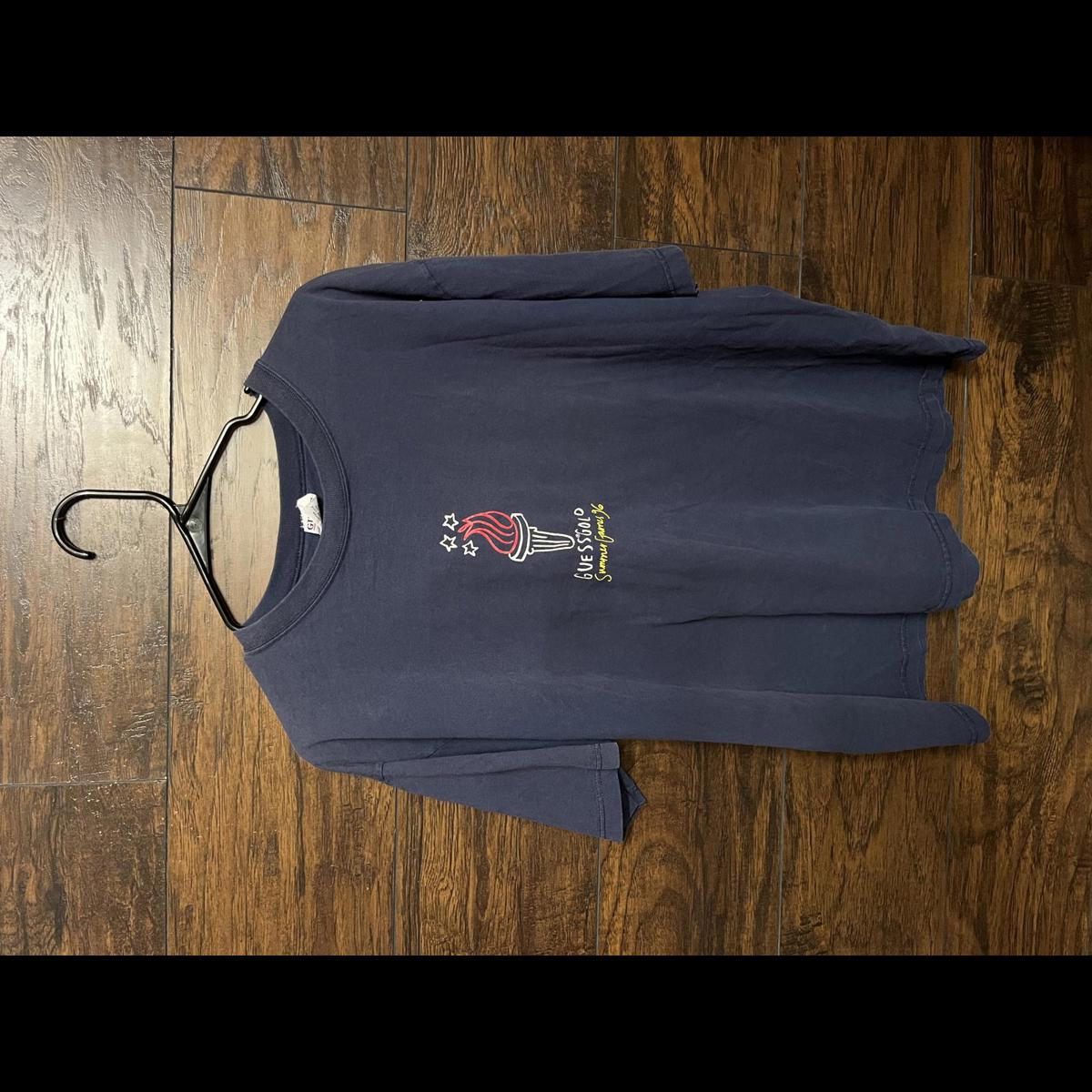 Vintage TShirt Guess Jeans X 1996 Gold Summer Games 1996